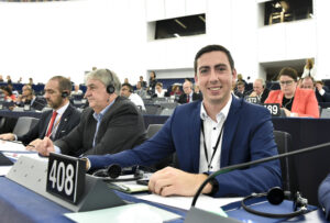 Im Agrarausschuss des Europaparlaments: Alexander Bernhuber. Foto: EP