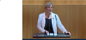 Michaela Steinacker, Obfrau des Justizausschusses des Nationalrats: Transparenz, Sauberkeit, Rechtsstaatlichkeit