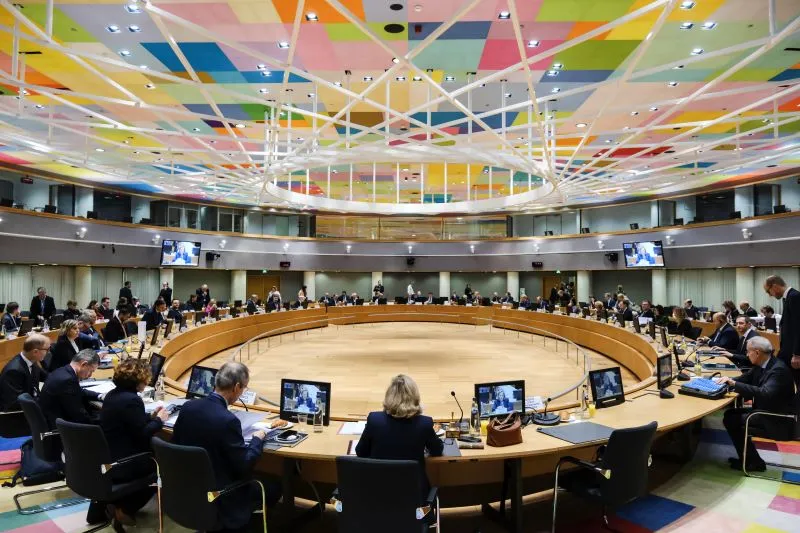 Finanzminister Magnus Brunner: Tagung der Euro-Gruppe und der EU-Finanzminister zu Fiskalregeln, Finanzrahmen und Hilfen für die Ukraine. Alle Bilder: EU