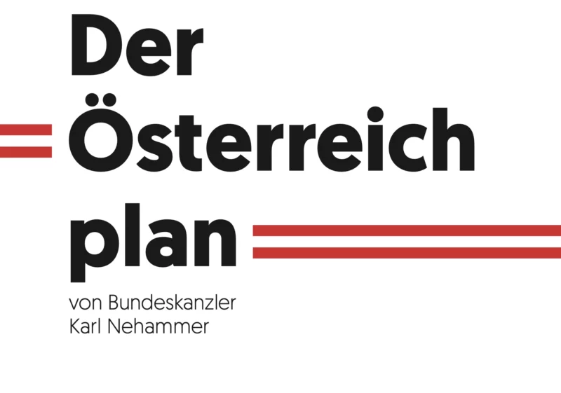 27 Kapitel umfasst der Österreich-Plan von Karl Nehammer. Am Freitag wurde er in Wels vor 1.500 Gästen präsentiert. Foto: Screenshot Zur-Sache/ÖVP