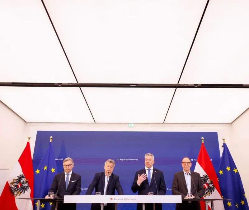 Koalition aus ÖVP und Grünen beschloss Konjunkturpaket "Wohnraum und Bauoffensive".