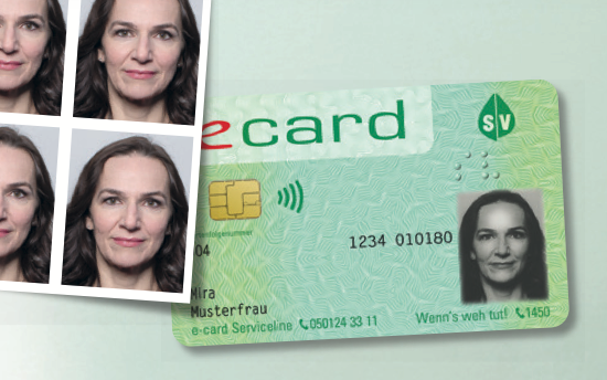 In Zukunft kann das Foto für die eCard auch an Gemeinden hinterlegt werden. Foto: Screenshot Zur-Sache/chipkarte.at