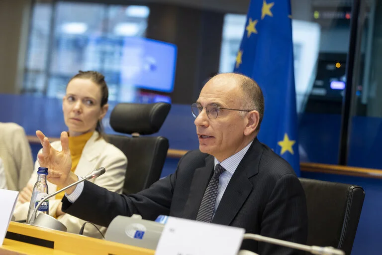 Enrico Letta erstellt den Bericht zur Zukunft des EU-Binnenmarktes. Foto: EP
