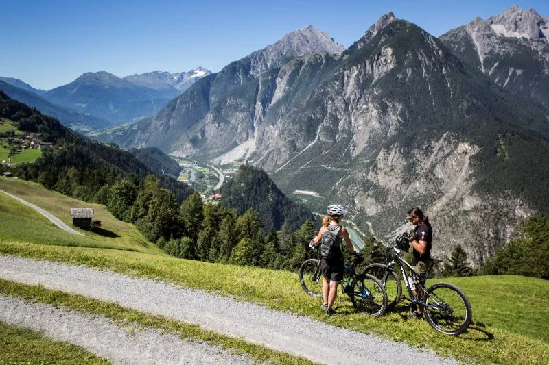 Mit dem Mountainbike in die Berge: Die Nutzung der Wege ist zu klären. Foto: David Zangerl