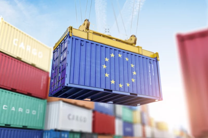 Internationaler Handel ist für Österreich und Europa unverzichtbar geworden. Die ÖVP fordert zur EU-Wahl faire Handelsabkommen. Foto: istock/Bet_Noire