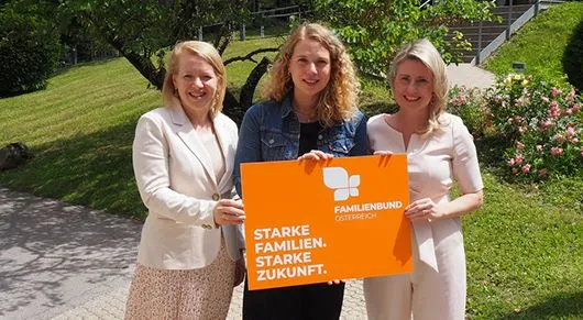 Familienbund startet Programmprozess: Chr. Rausch, J. Sachs, S. Raab