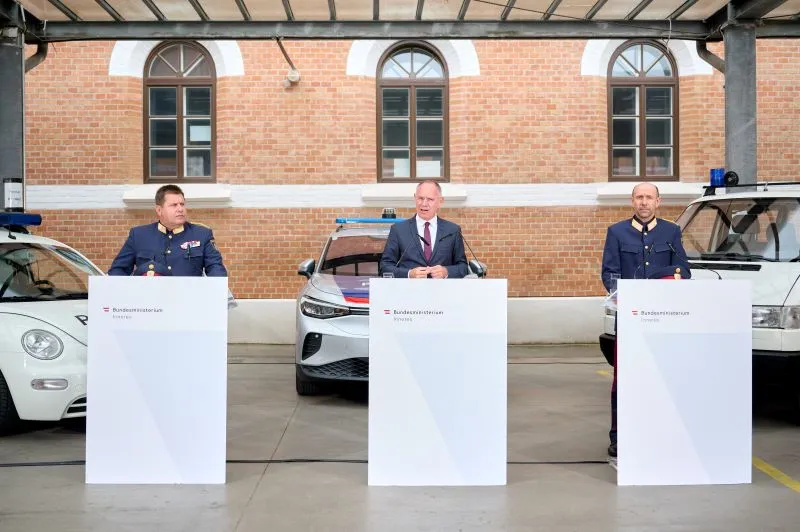 Mehr Polizei für Österreich, für die Polizei mehr Mittel: Innenminister Gerhard Karner. Foto: BMI