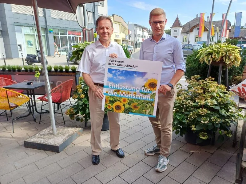 Das Burgenland, seine Bewohner und Betriebe wurden durch die Regierung entlastet, unterstützt und gefördert: ÖVP-Abg. Nikolaus Berlakovich und LAbg. Patrik Fazekas gehen mit einer positiven Bilanz in den Wahlkampf. Foto: ÖVP Bgld.