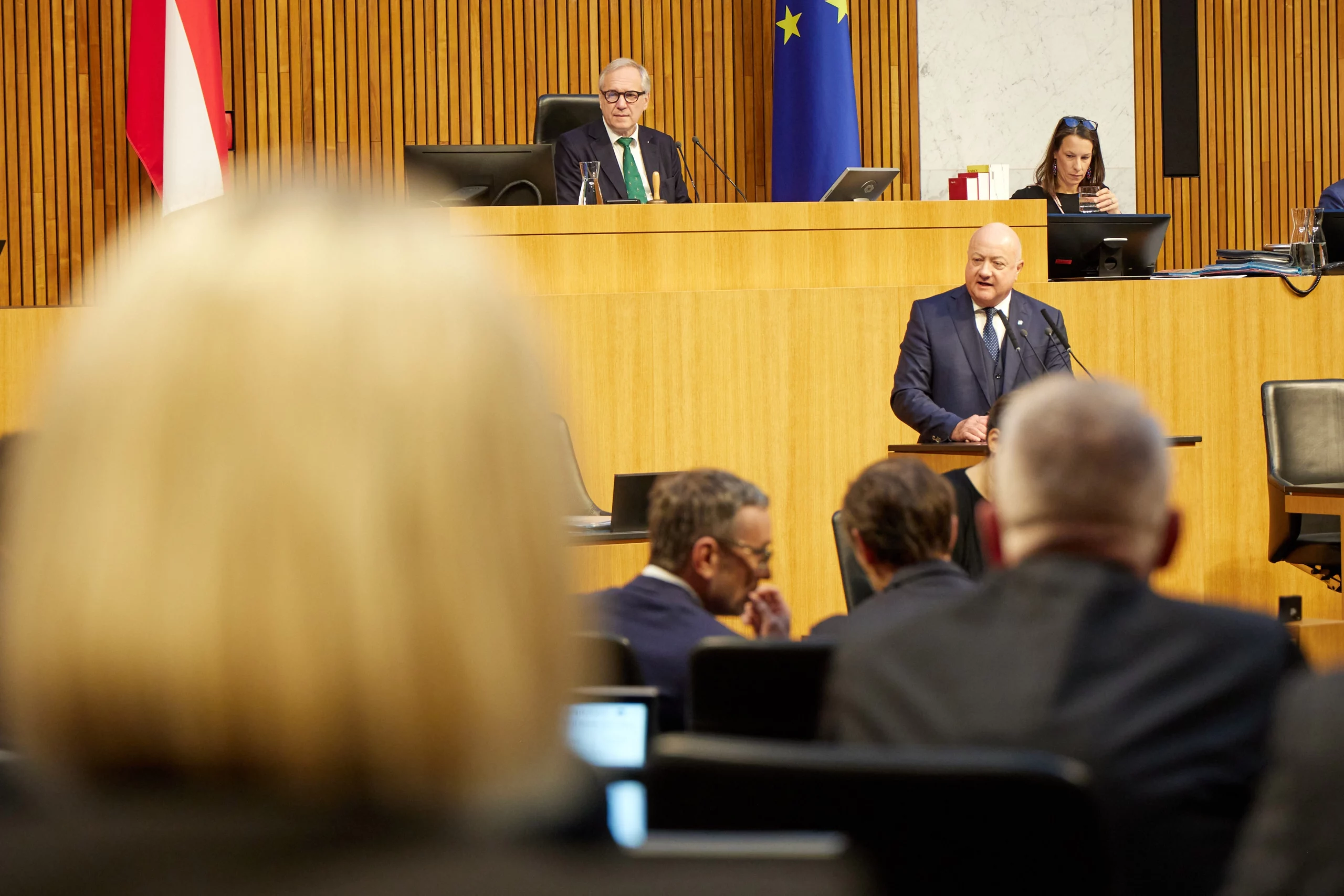 ÖVP-Abg. und Generalsekretär Christian Stocker begründet Verlust des Vertrauens. Foto: Thomas Topf