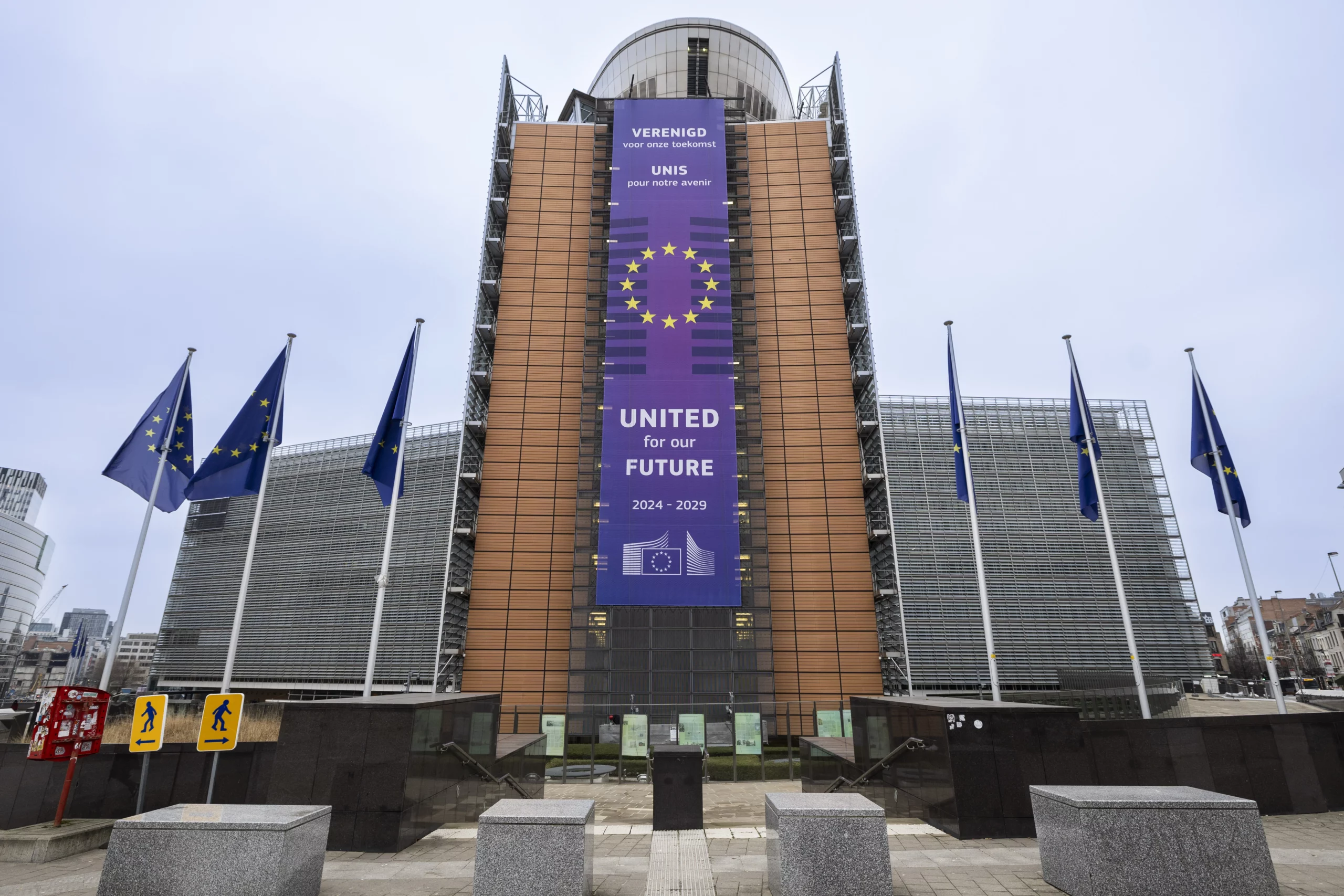 Arbeitet am den nächsten fünf Jahren der Zukunft Europas: Europäische Kommission an ihrem Amtssitz Berlaymont in Brüssel. Foto: EU, Luzkasz Kobus