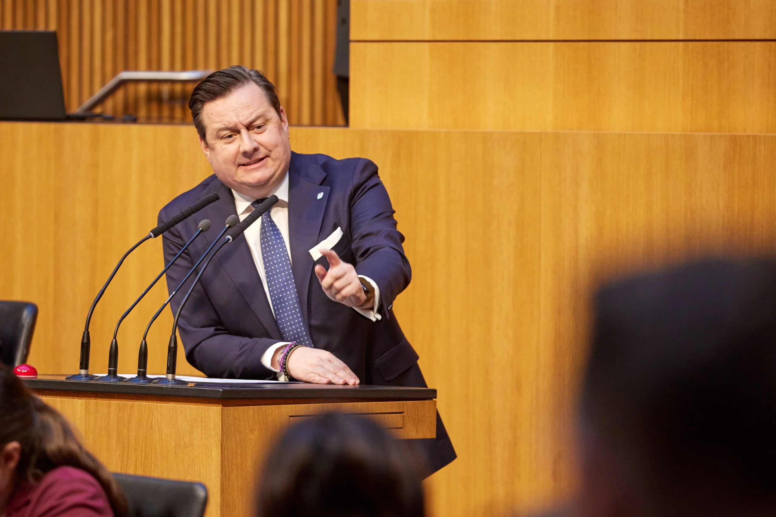 ÖVP-Wirtschaftssprecher Kurt Egger: Langjährige Forderung erfüllt. Foto: Thomas Topf