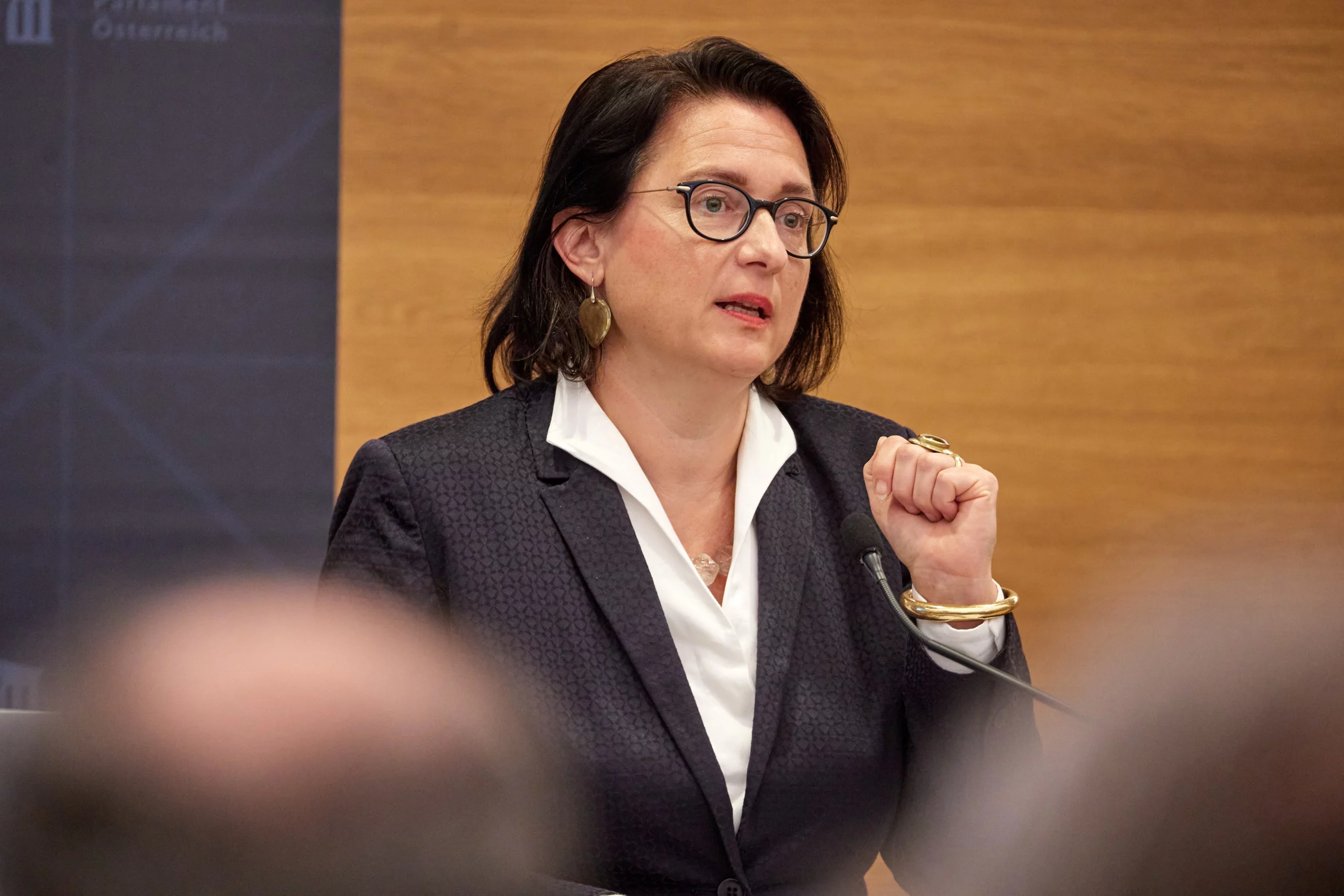 Anreize und Anerkennung von Elternschaft als Mittel gegen die demografische Wende mit ihren negativen Folgen: ÖVP-Abgeordnete und OSZE-Sonderbeauftragte Grudrun Kugler veranlasst einen Weckruf. Fotos: Parlament / Thomas Topf