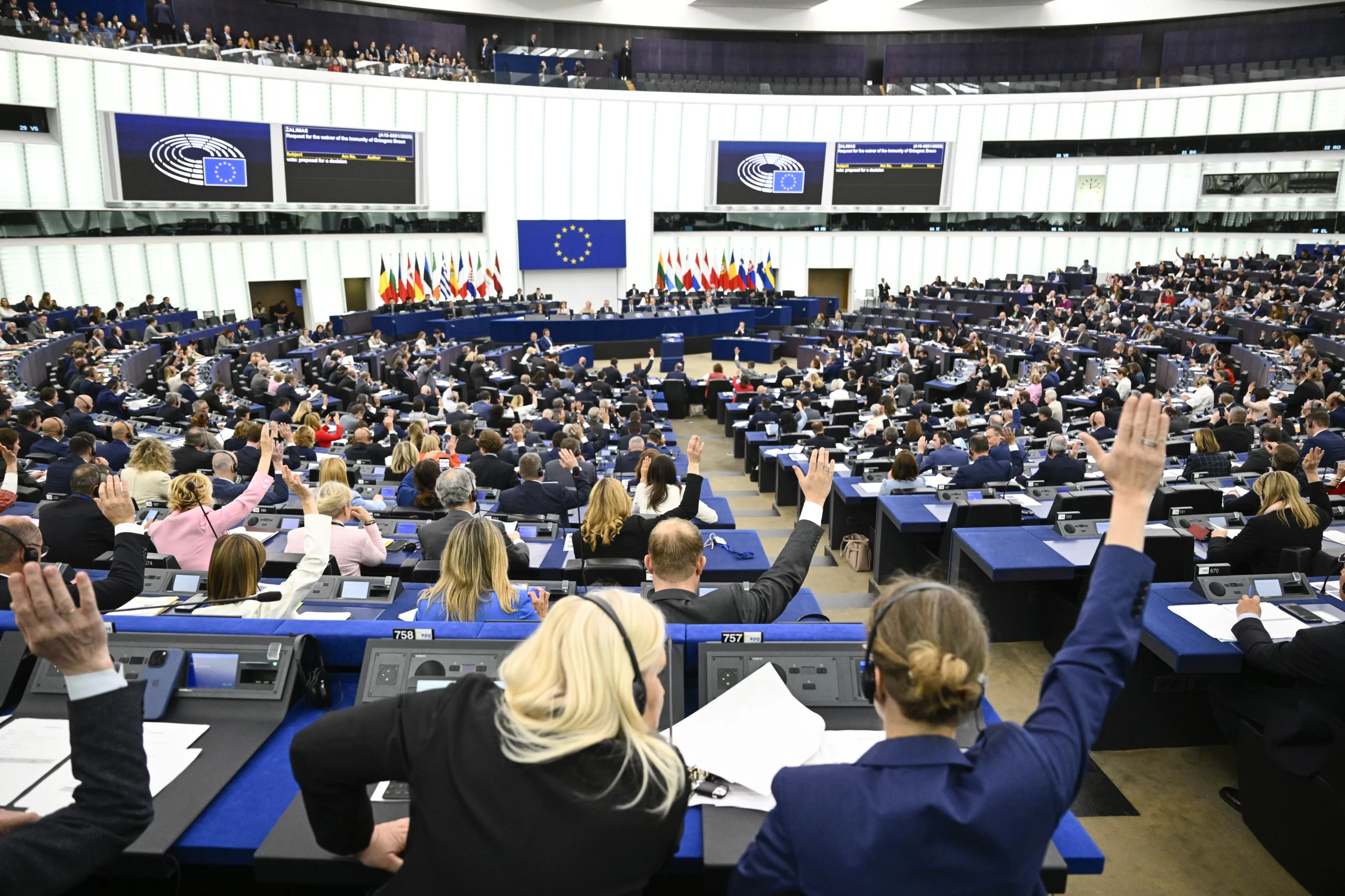1746528955708_20250506_EP-184318B_STP_MCU_008 Die Europa-Abgeordnete Angela Winzig, ÖVP, fordert Prioritäten in Wirtschaft und Sicherheit für das nächste langfristige EU-Budget. Die Europa-Parlamentarier verabschiedeten am Mittwoch in Straßburg eine Budget-Resolution für mehr Mittel für den EU-Haushalt. Foto: EP
