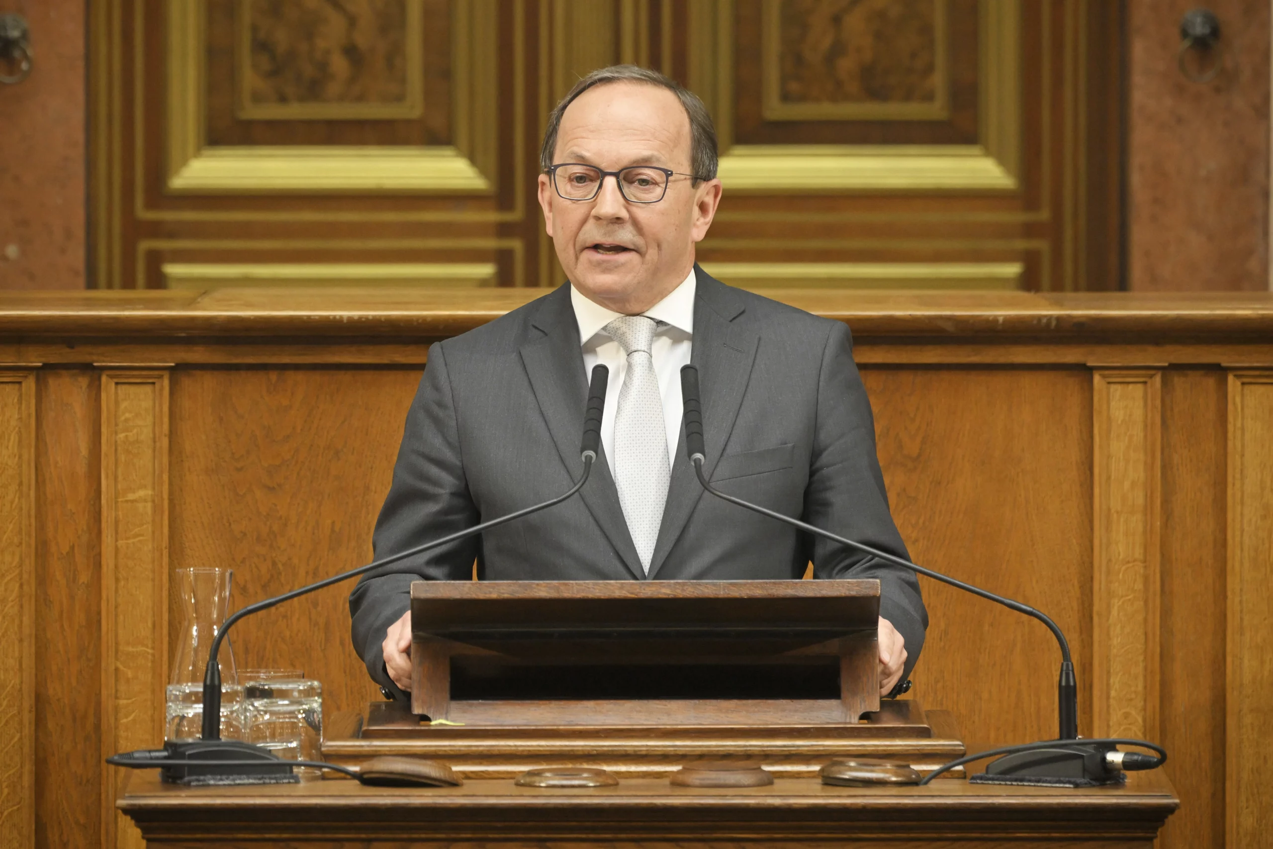 Peter Haubner: Erinnern aus Verantwortung für die Zukunft. Foto: Johannes Zinner
