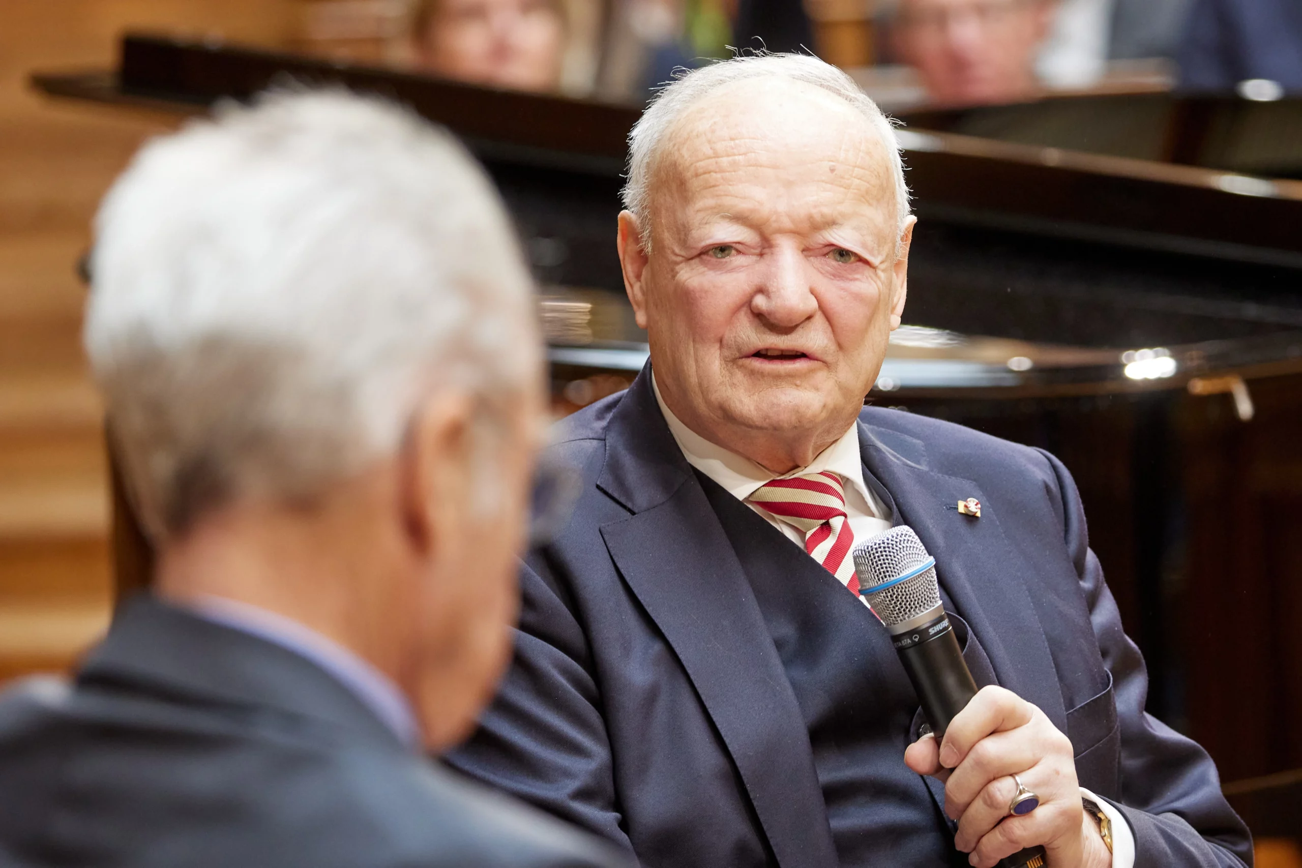 Freiheit und Unabhängigkeit Österreichs begeisterten Andreas Khol.