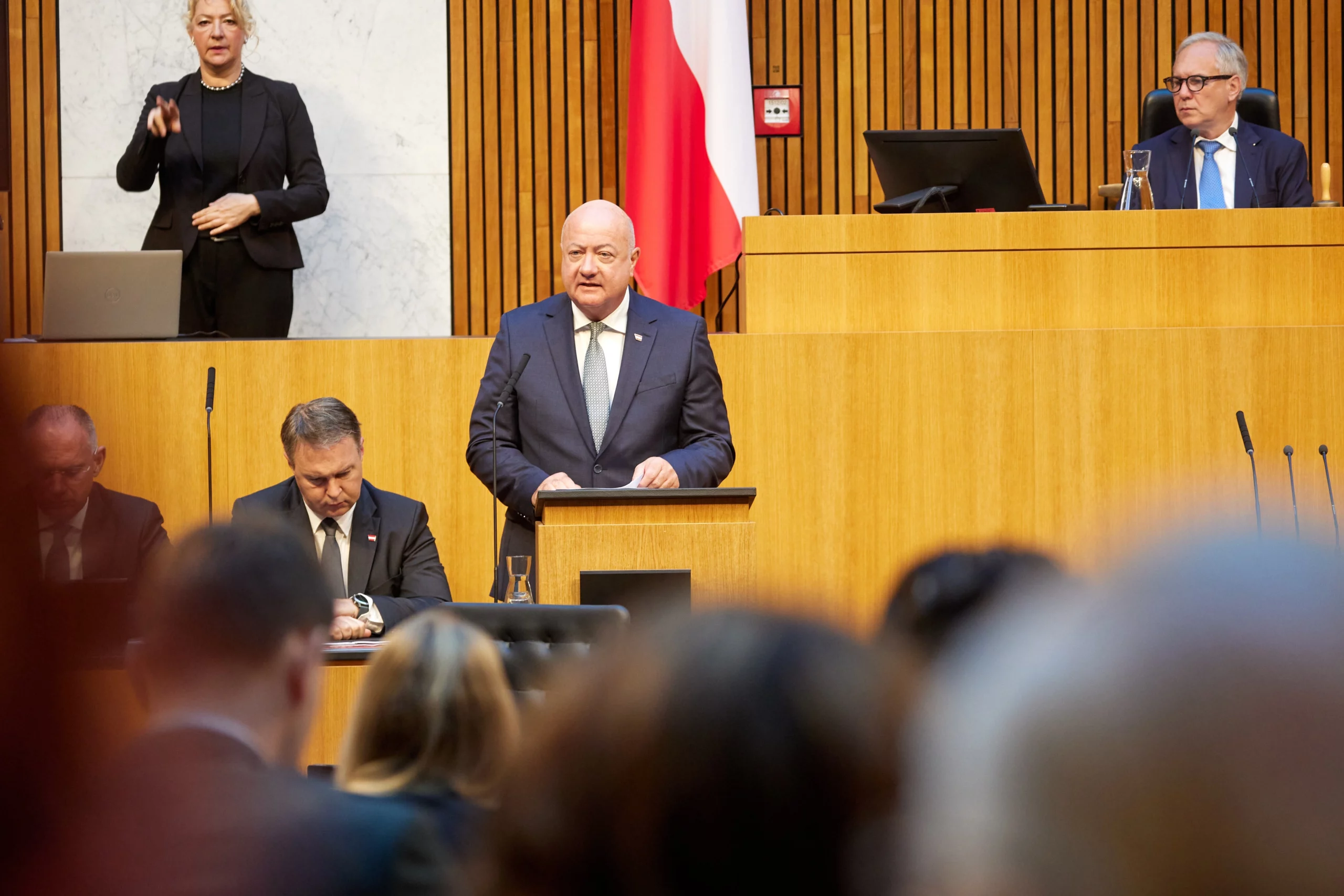 Bundeskanzler Christian Stocker: Wir werden aus der Tragödie lernen