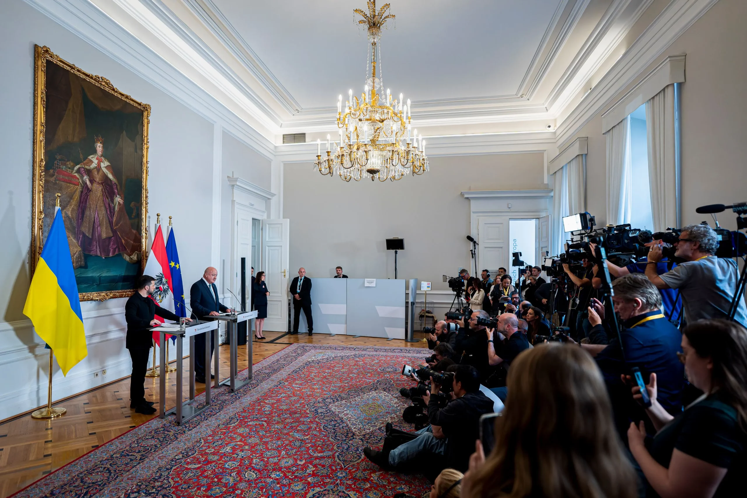 Internationale Aufmerksamkeit für Besuch Selenskyjs in Wien