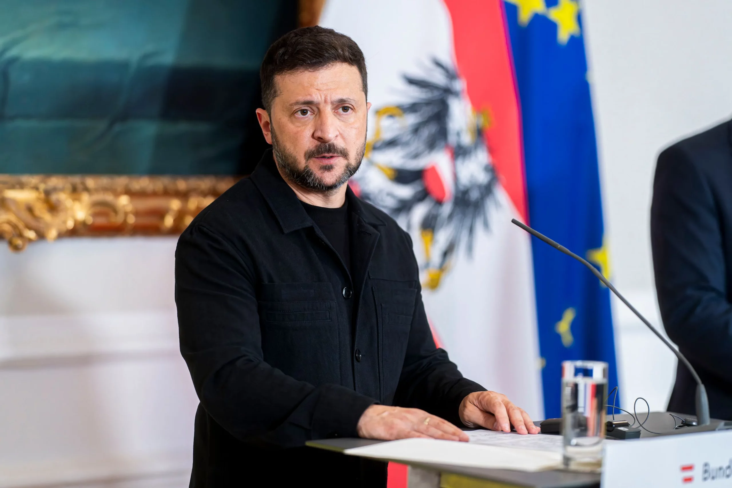 Die weitere konkrete Unterstützung der Ukraine durch Österreich war Thema des Besuches des ukrainischen Präsidenten Wolodymyr Selenskyj in Wien. Bilder: Bka / Florian Schrötter