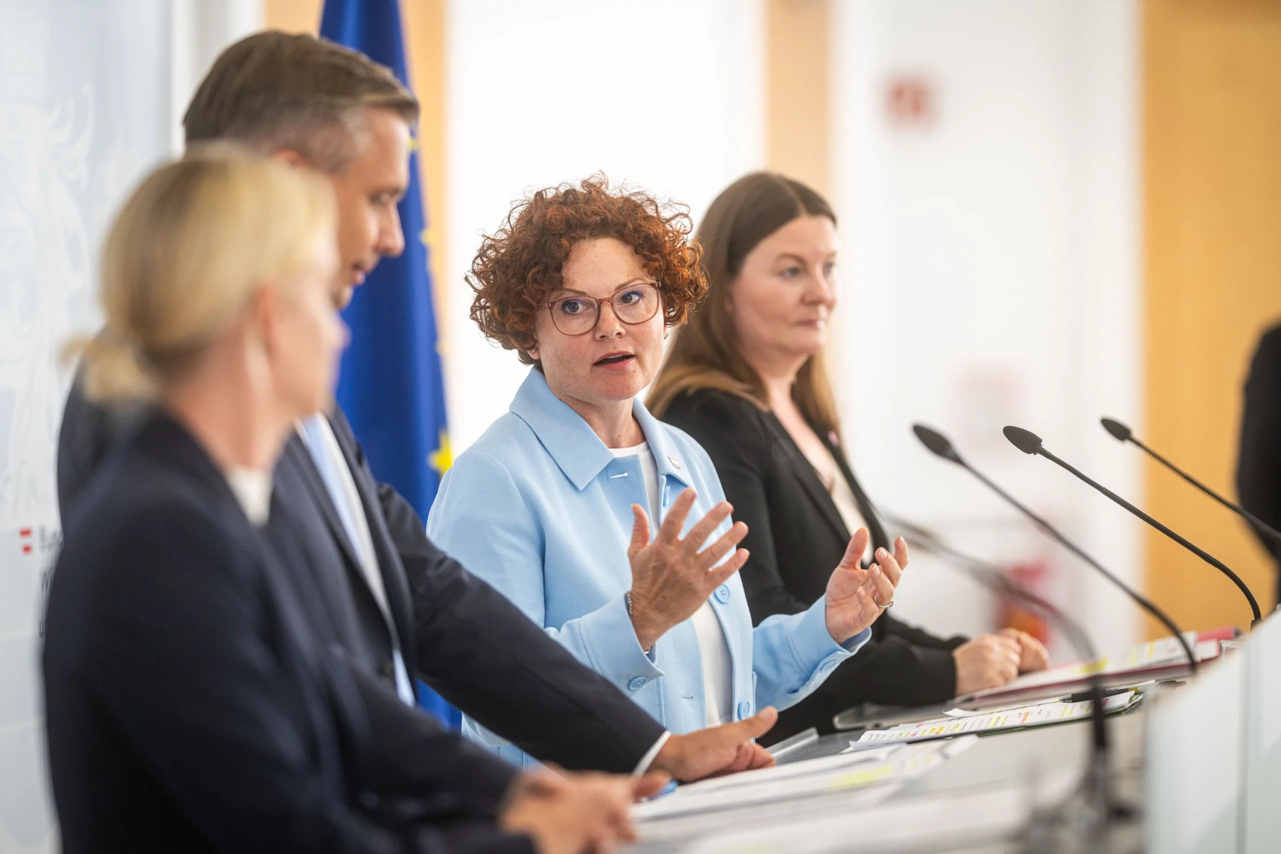 Nur wenige Cent für Einspeisung: Staatssekretärin Elisabeth Zehetner. Foto: Holey