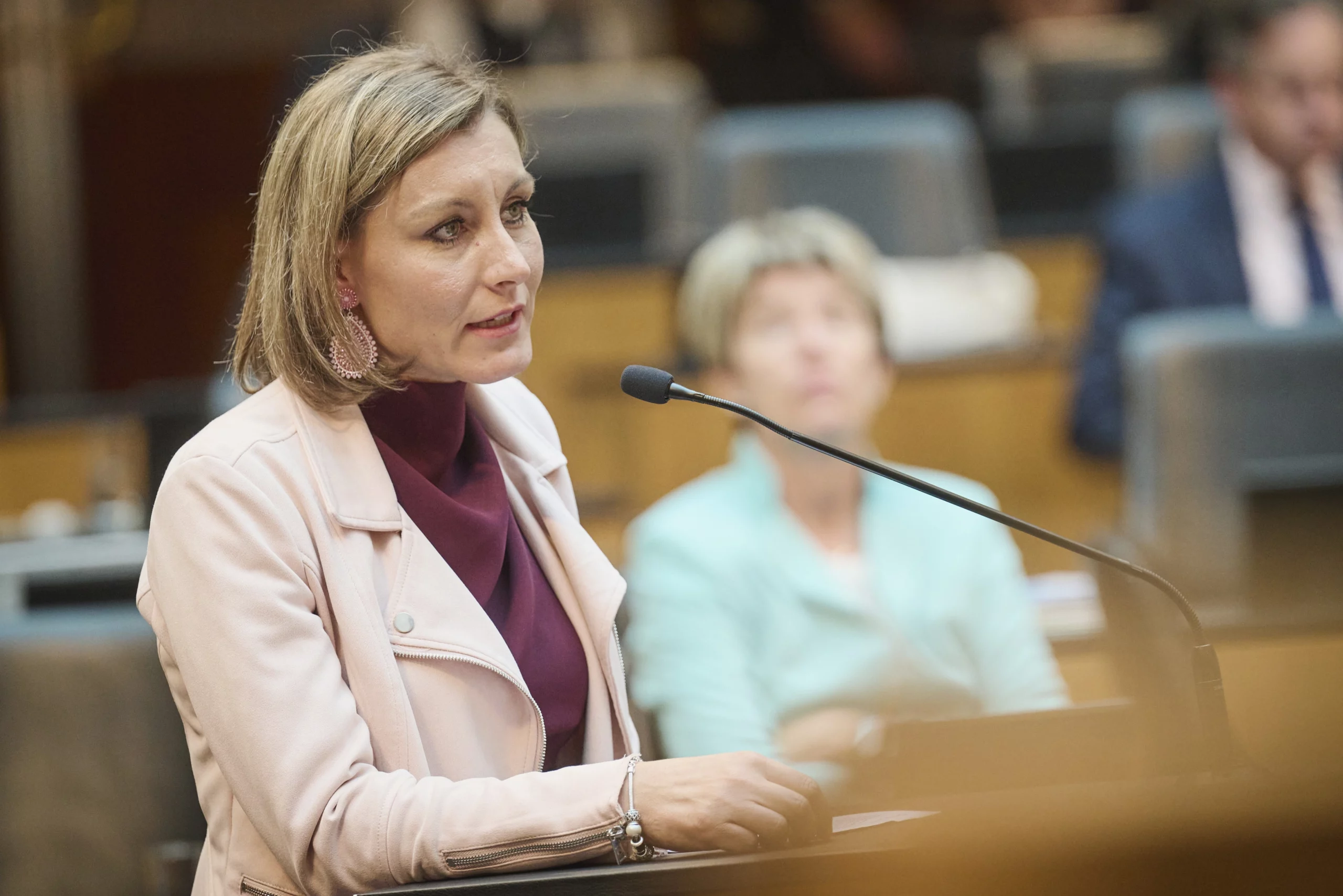 Beim Pensionssystem und den Reformen geht es um Generationengerechtigkeit, erklärte ÖVP-Abgeordnete Heike Eder im Nationalrat. Foto: Johannes Zinner
