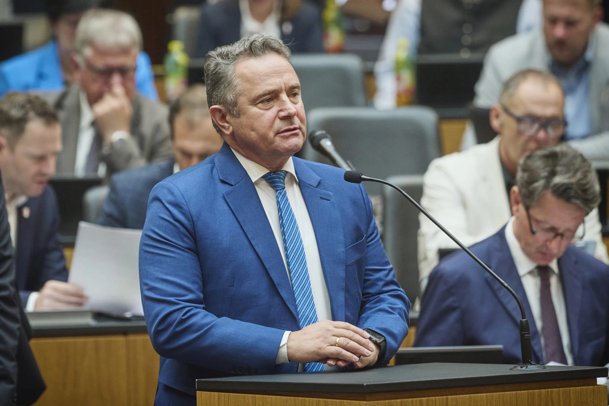 Norbert Sieber: Rechtsicherheit könnte Bauwirtschaft beleben. Foto: Johannes Zinner