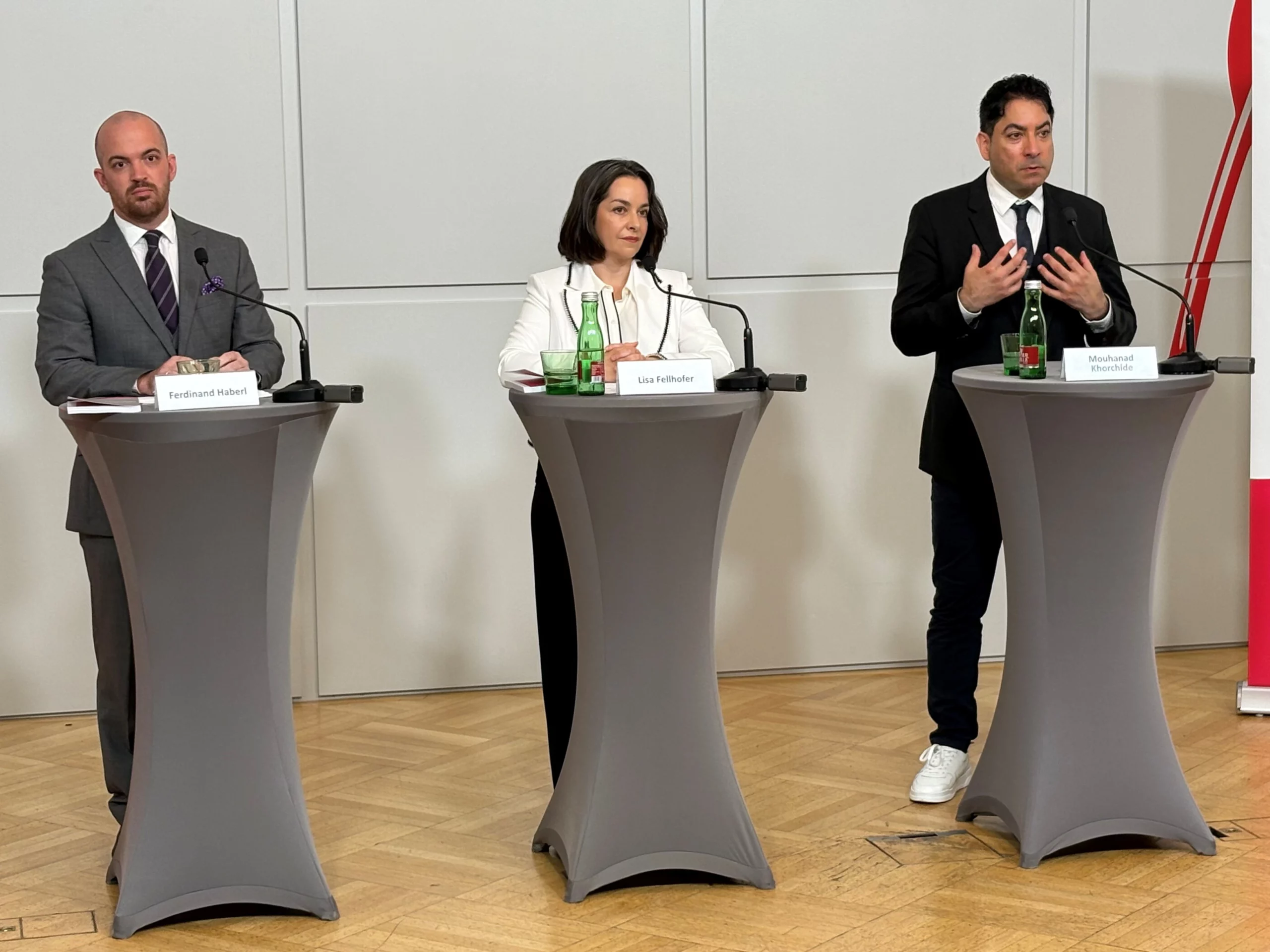 Deutliche Warnung vor Islamismus: Ferdinand Haberl, Lisa Fellhofer, Mouhanad Khorchide