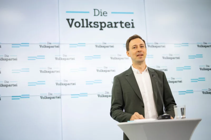 Sieht bei der FPÖ keinen Willen von Verantwortung und konstruktiven Oppositionsarbeit. ÖVP-General Nico Marchetti. Foto: ÖVP/ Jakob Glaser