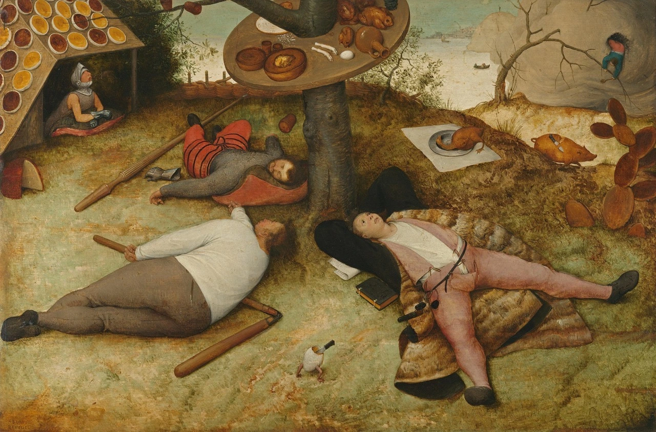 Pieter Brueghel d. Ä.: Das Schlaraffenland (Abb. 6)