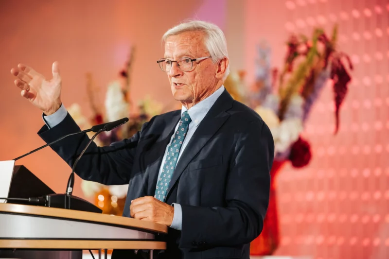 Wolfgang Schüssel. Er war Wirtschaftsminister, Außenminister und Bundeskanzler. Am Dienstag wurde mit hunderten Gästen sein 80. Geburtstag gefeiert. Foto: Philip Liparski