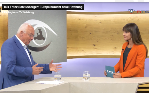 Franz Schausberger im Interview mit RTS Regional TV Salzburg