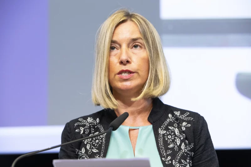 Steht unter Verdacht und wurde verhaftet. Die ehemalige EU-Außenbeauftragte Federica Mogherini. Foto: EU