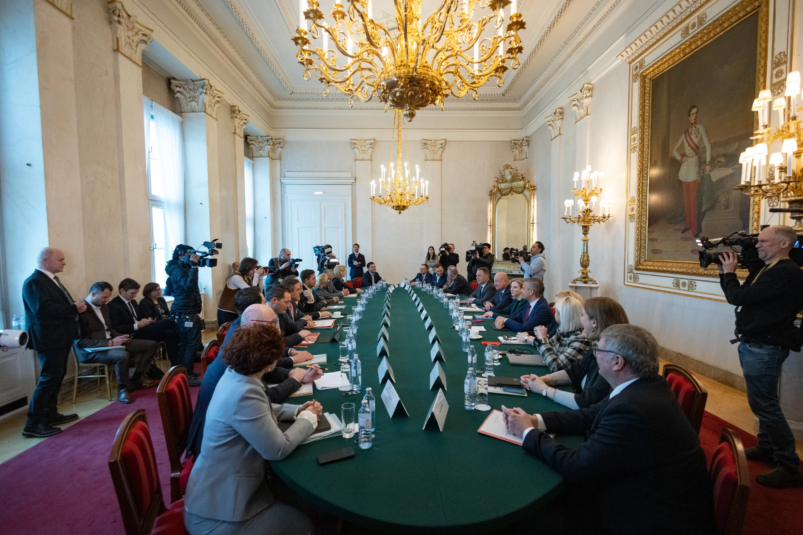 Die Spitzen der Regierungsfraktionen arbeiten an einer Position der Koalition zur Wehrdienstreform. Foto: Jakob Glaser