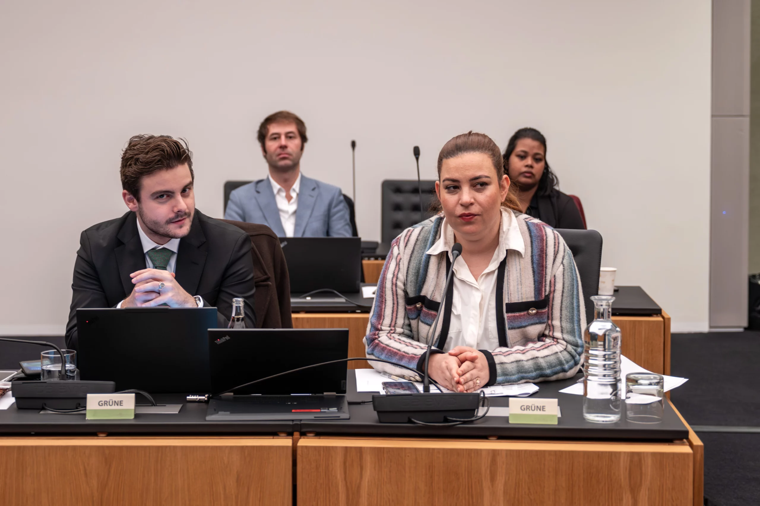 Betreibt laut ÖVP-Fraktionsführer Andreas Hanger eine "erschreckende Doppelmoral": Grüne Abgeordnete Nina Tomaselli. Foto: Parlament / Buchner