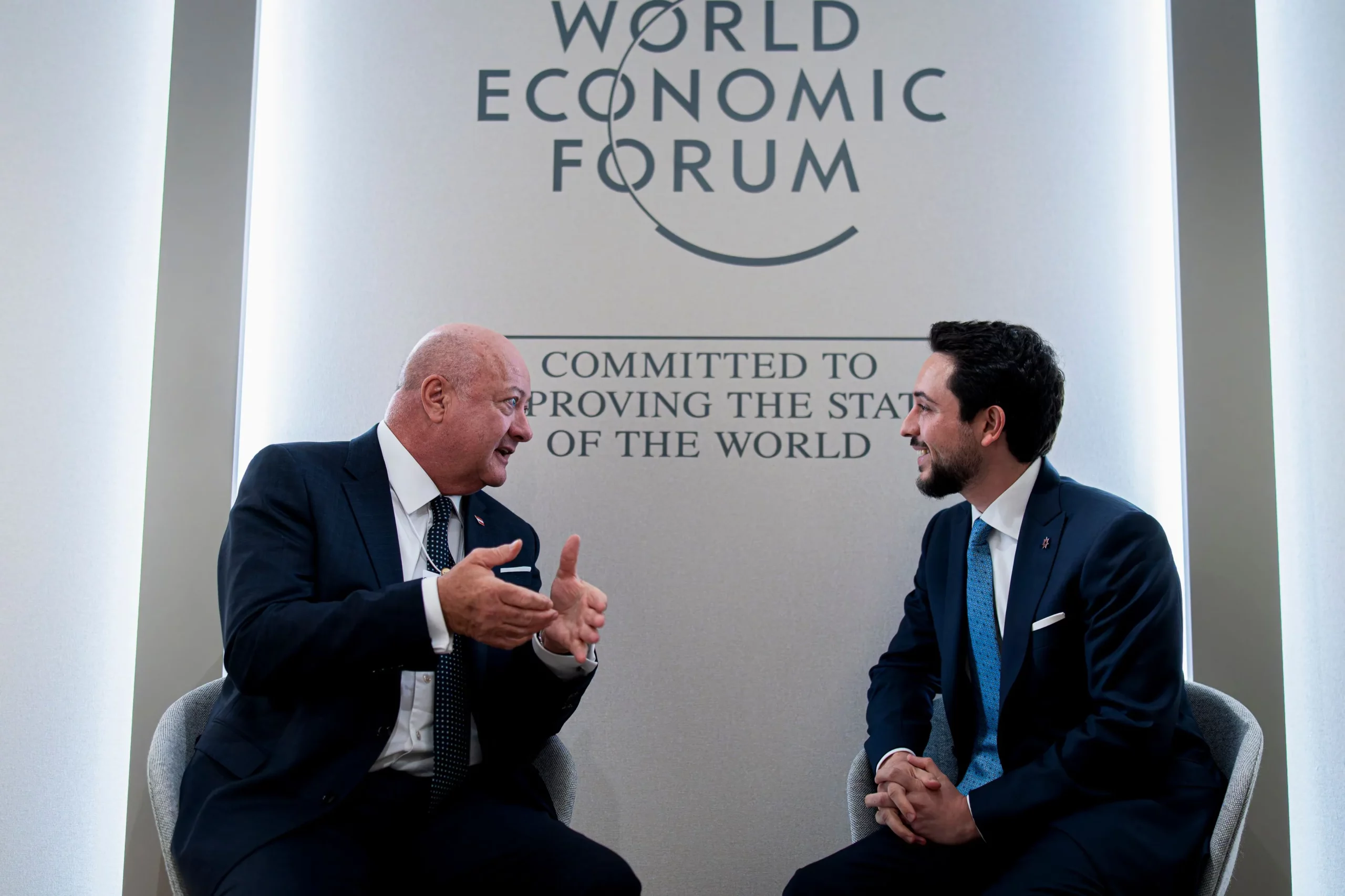 Nahost- und Geopolitik: Stocker in Davos mit Jordaniens Kronprinz Hussein-bin-Abdullah