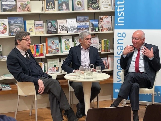 Abrechnung mit Cancel Culture: Historiker Lothar Höbelt und Franz Schausberger im Gespräch mit Hubert Nowak