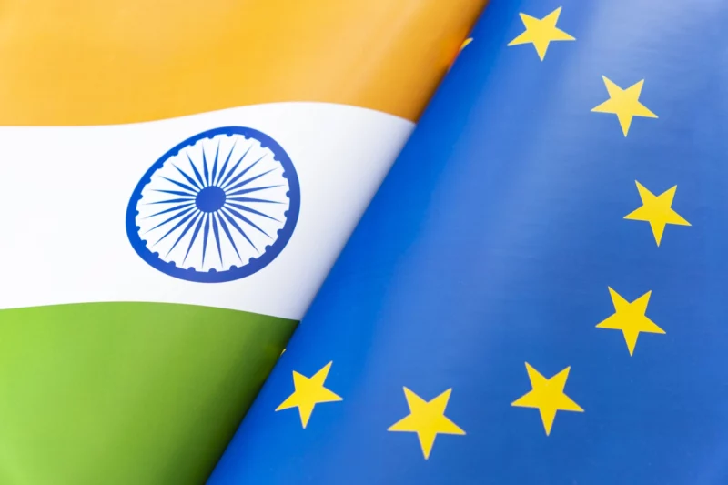 Indien und die EU Rücken wirtschaftliche näher zusammen. Das neue Freihandelsabkommen betrifft über 2 Milliarden Menschen. Foto: iStock/Diy13