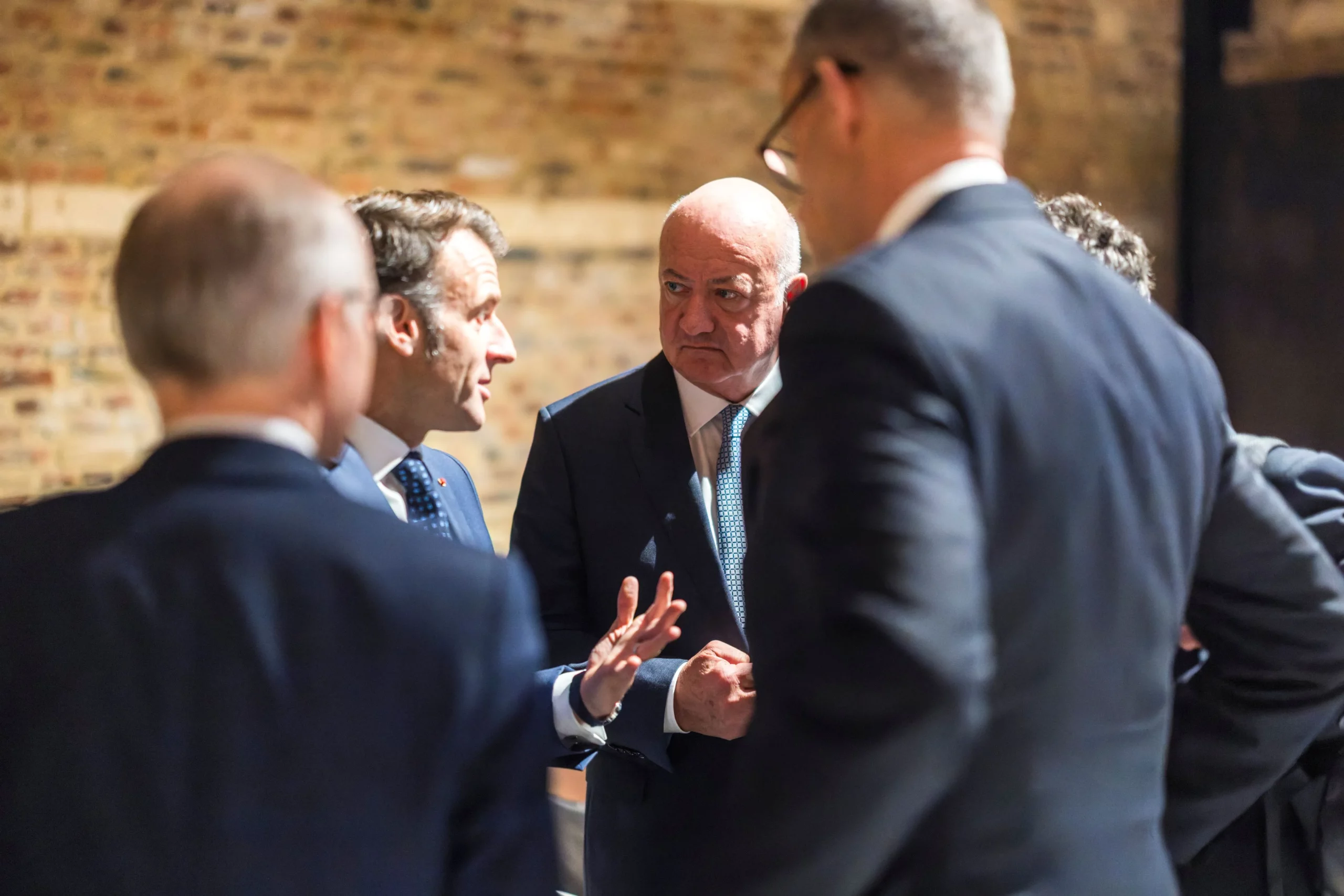 Gipfel in Belgien: Emanuel Macron, Christian Stocker und Friedrich Merz