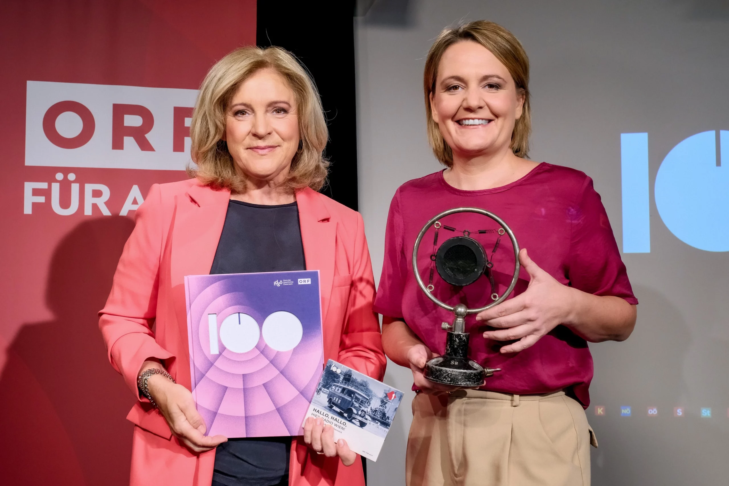 Ingrid Thurnher (l.) übernimmt vorläufige Führung des ORF. Foto: ORF / Hans Leitner