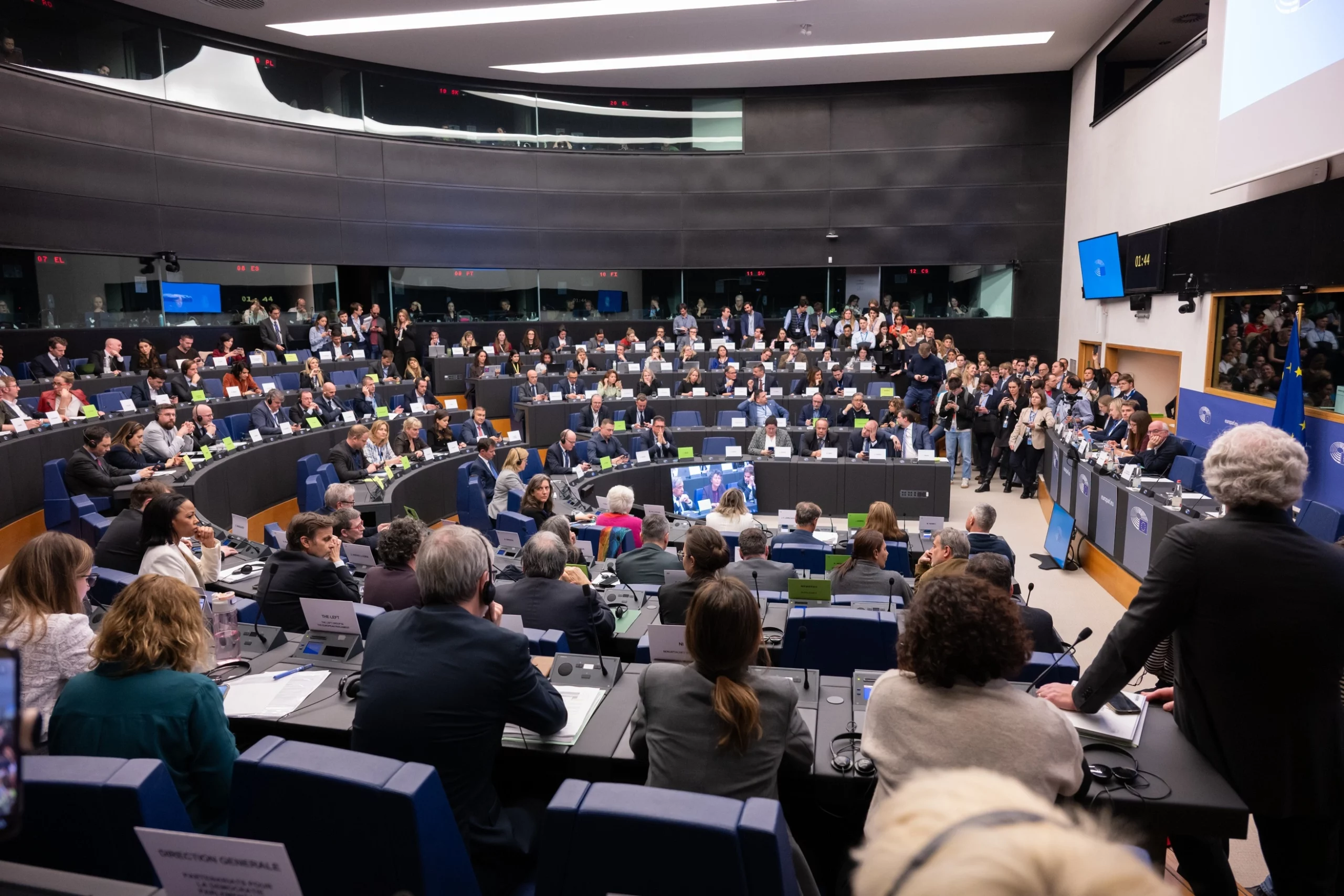 Abstimmung im Ausschuss für Bürgerrechte des Europaparlaments: Abschiebungen werden beschleunigt. Foto: EP / Alexis Haulot