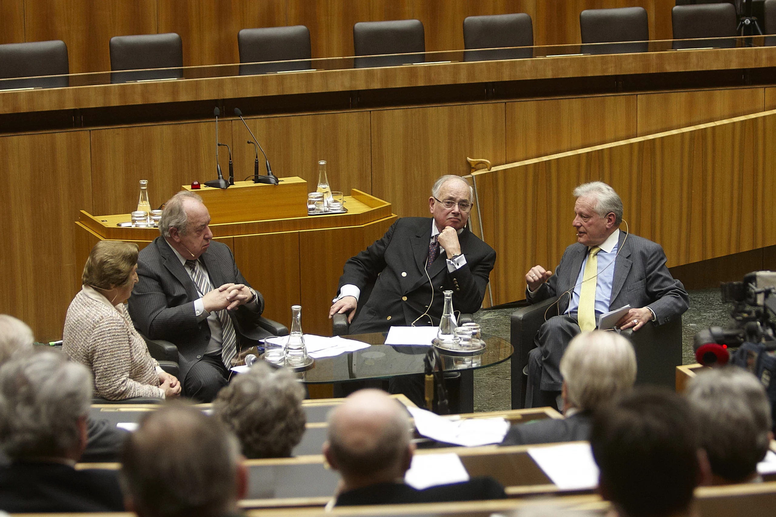 Eine Sammlung der Reden von 1966 bis 1970 wurde 2012 im Parlament präsentiert. Foto: Agentur Zolles / Mike Ranz