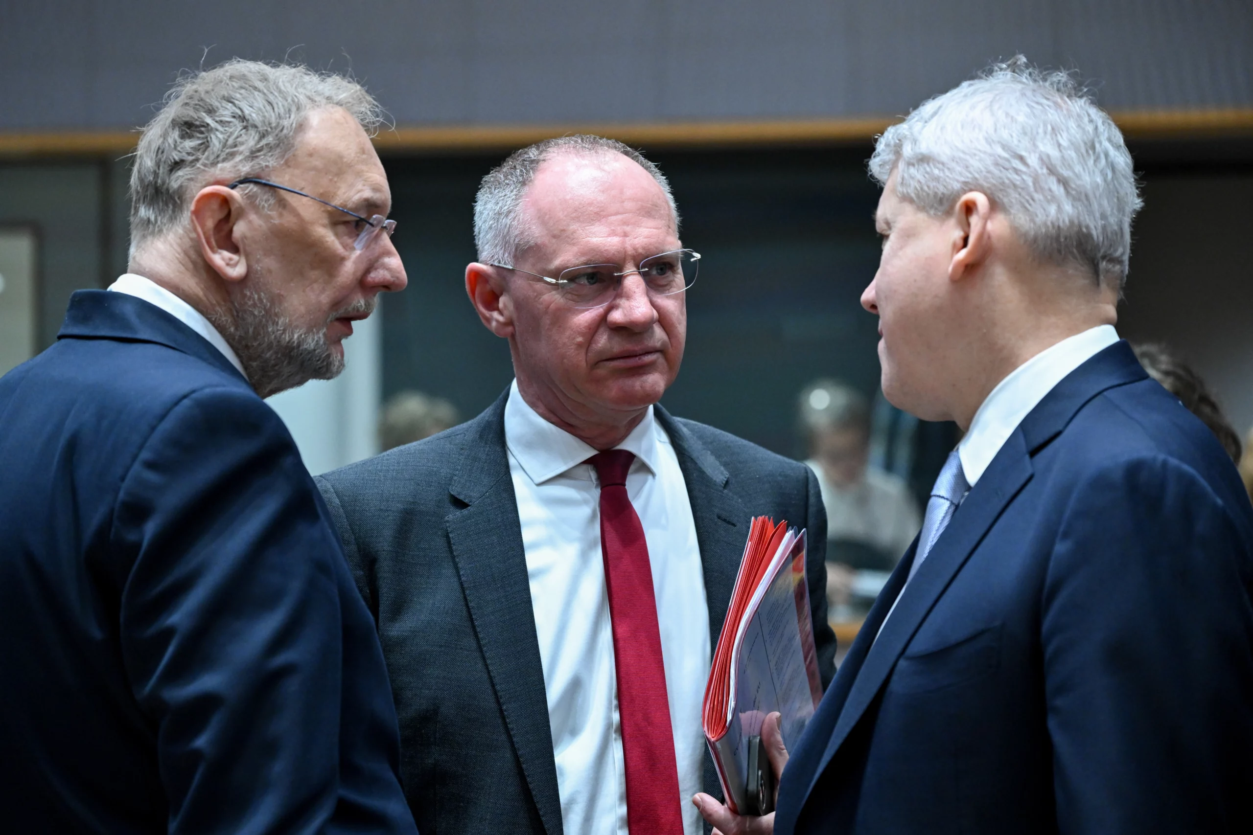 Gerhard Karner mit EU-Ressortkollegen bei der Ratstagung in Brüssel