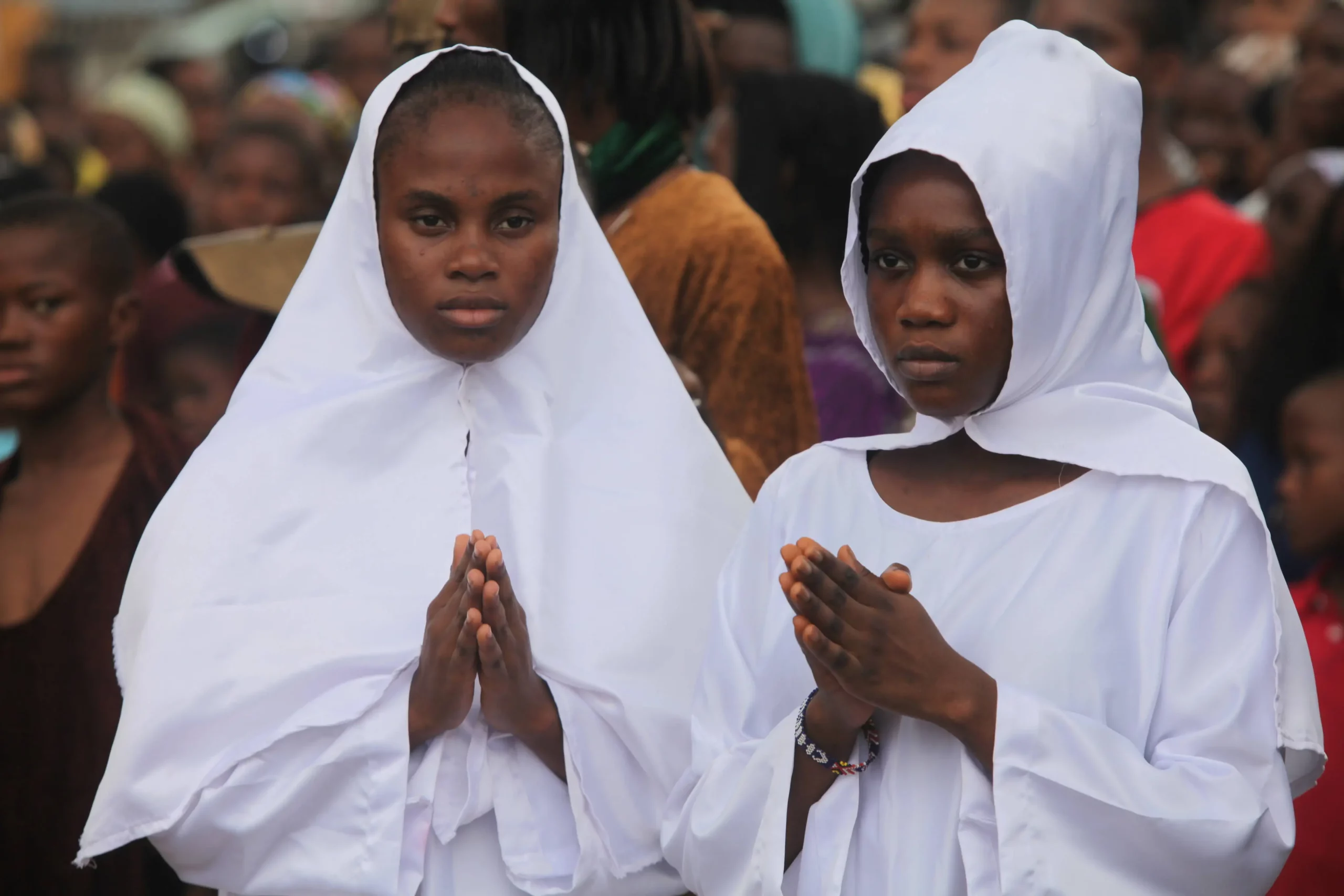 Karfreitag in Lagos, mit 14 Mio. Einwohnern größte Stadt Nigerias. Christen werden verfolgt, jährlich werden 4.000 getötet, berichtet ÖVP-Abg. Gudrun Kugler nach einer Reise. Foto: Imago Adekunle Ajayi