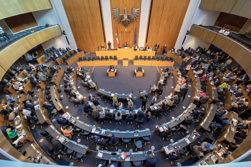 Diese Woche tagt für zwei Tage der Nationalrat. Foto: Parlament / Michael Buchner