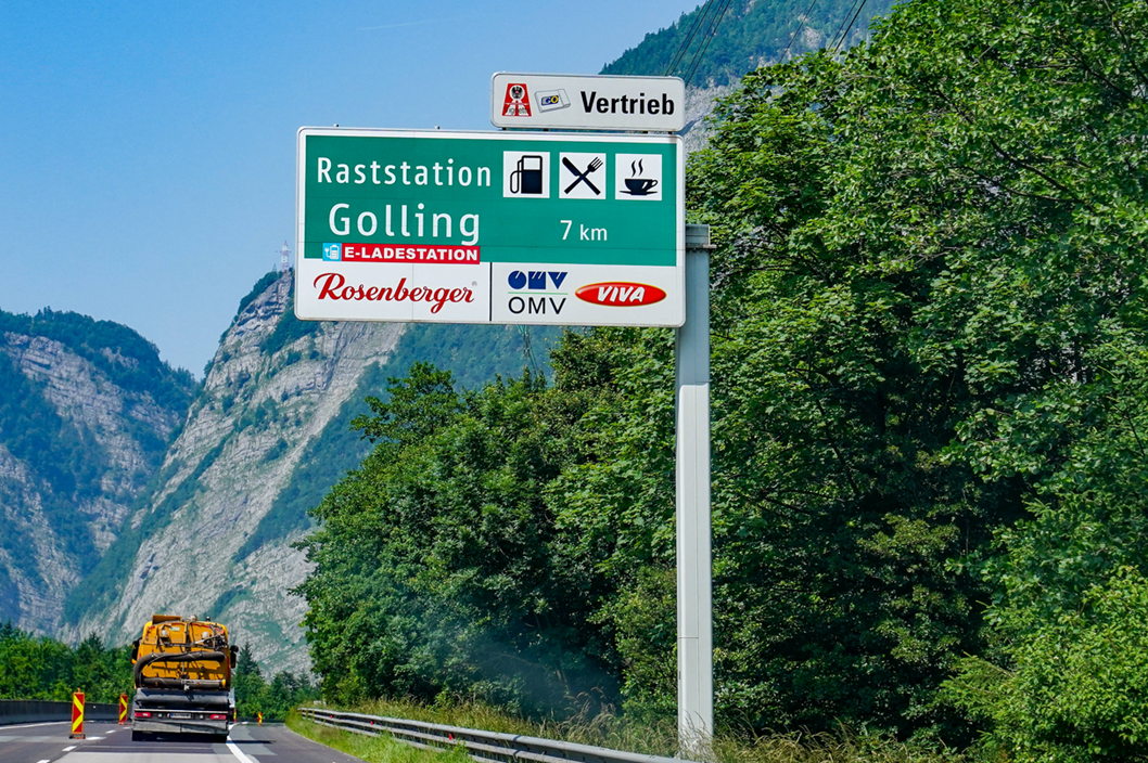 Hunderte neue E-Ladestationen sollen auf Österreichs hochrangigem Straßennetz bis 2030 errichtet werden. Foto: Imago