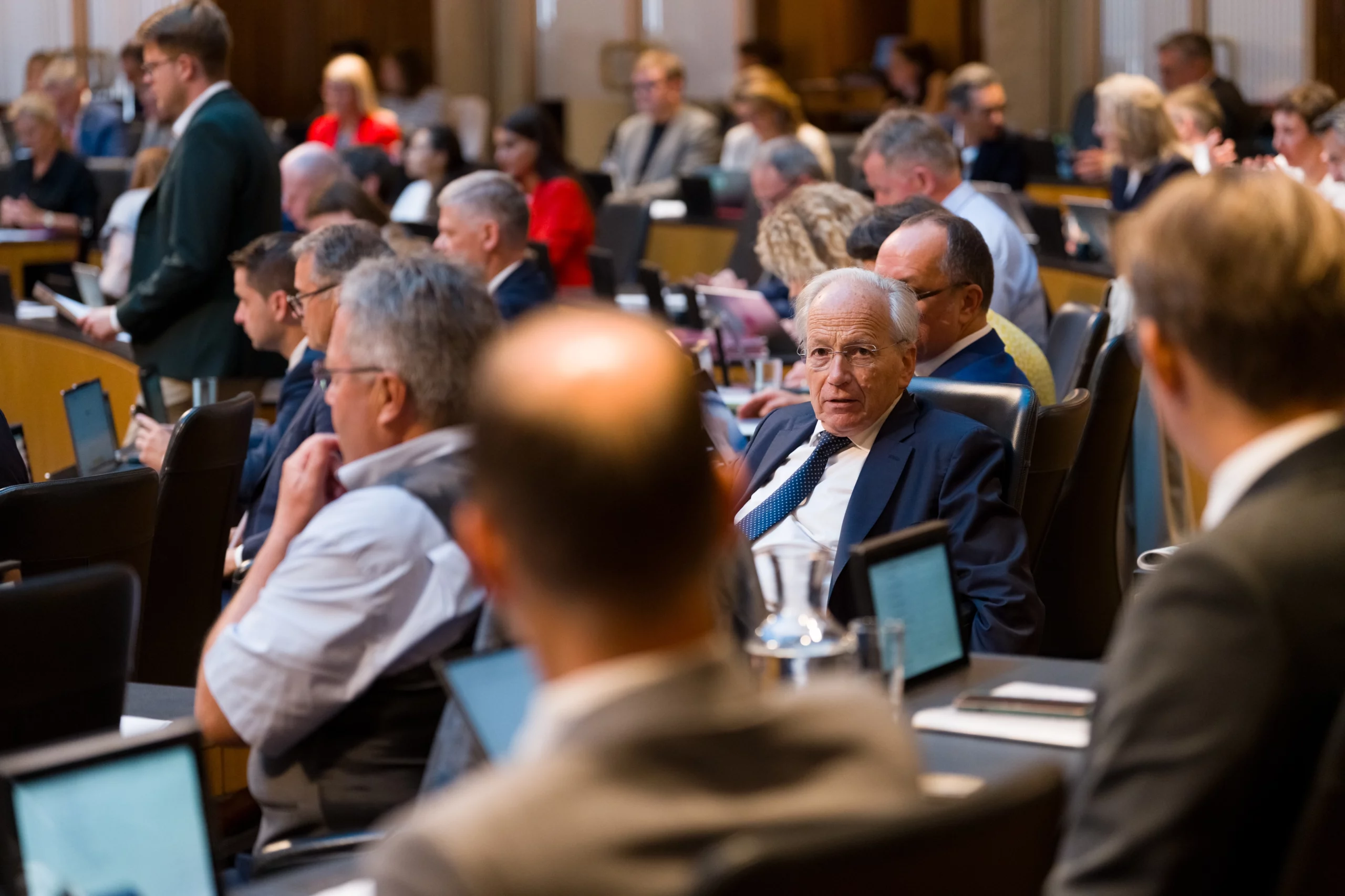Wissenschaftssprecher und überzeugter Parlamentarier der ÖVP: Mathematiker Rudolf Taschner lädt zu einer öffentlichen Vorlesung, um die Erfolgsgeschichte von math.space zu würdigen. Foto: Sattler-Remling