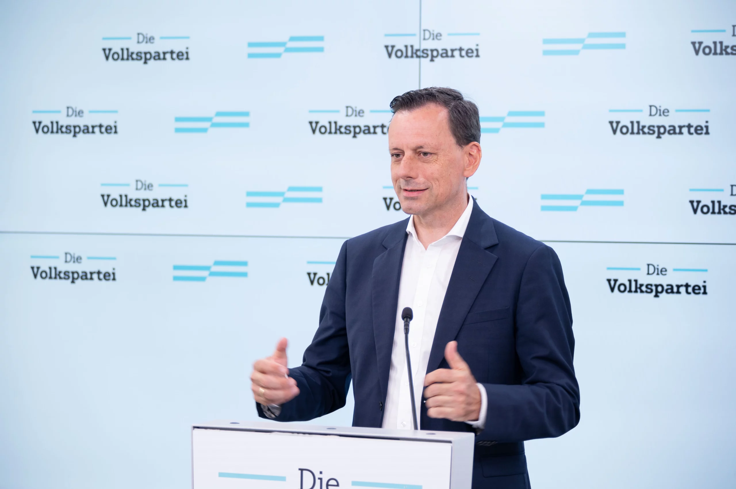 ÖVP-Klubobmann Ernst Gödl: Kickl-FPÖ ist ein Sicherheitsrisiko. Foto: Louis Frycer