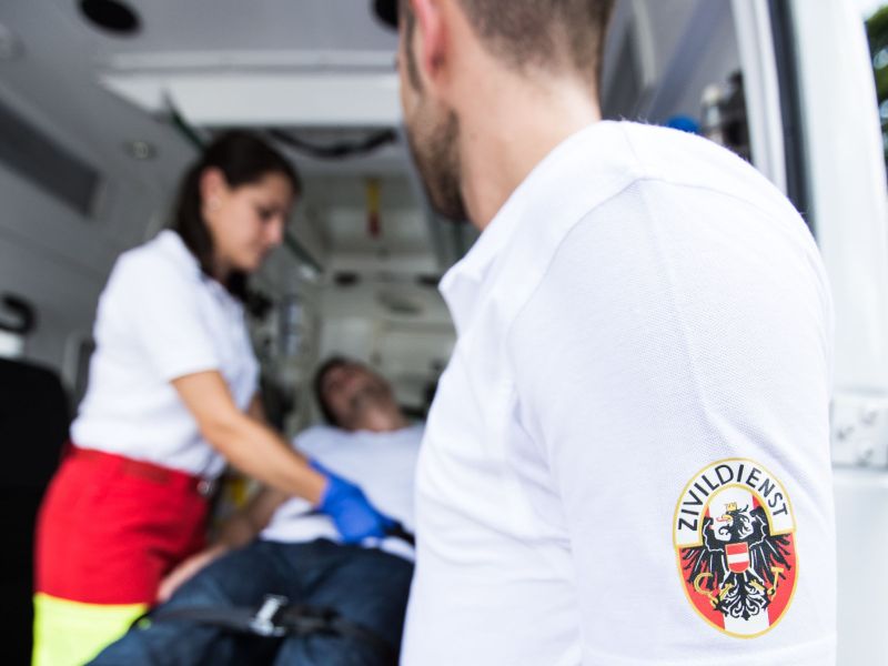 Von der Wehrdienstreform ist auch der Zivildienst betroffen. Foto: ASBÖ / C. Lipinsky
