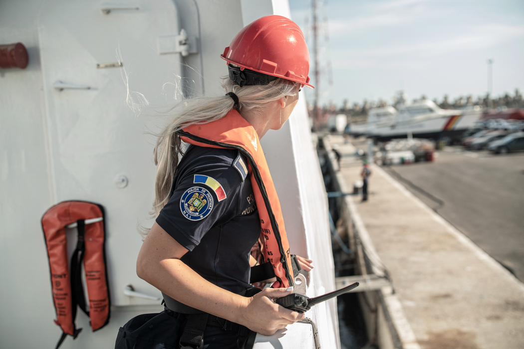 Europa herrscht über seine Grenzen: Frontex ist am Schwarzen Meer im Einsatz. Foto: Frontex