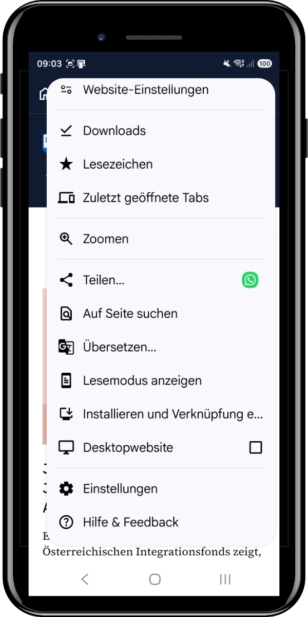 Insta und Verk