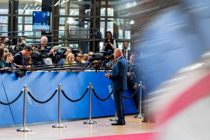 Ist mit dem aktuellen Vorschlag zum EU-Budget weiter nicht einverstanden: Bundeskanzler Christian Stocker beim EU-Gipfel in Brüssel. Foto: BKA/Florian Schrötter